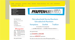 Desktop Screenshot of pfaffenhuber.de